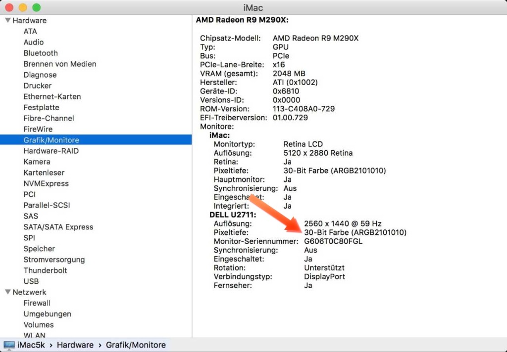 iMac 10bit